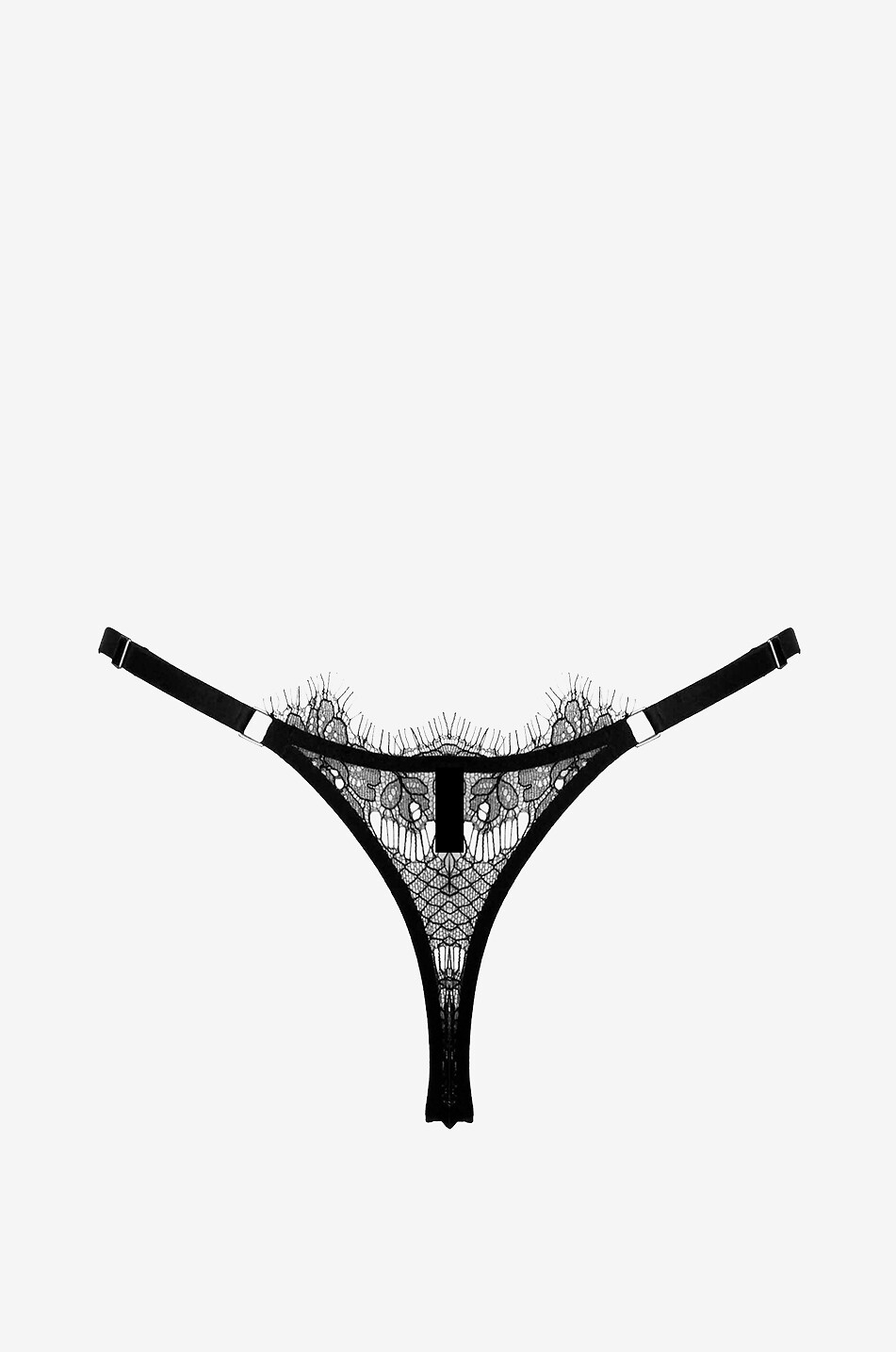 PALOMA CASILE Cassandre lace thong Women BLACK 2