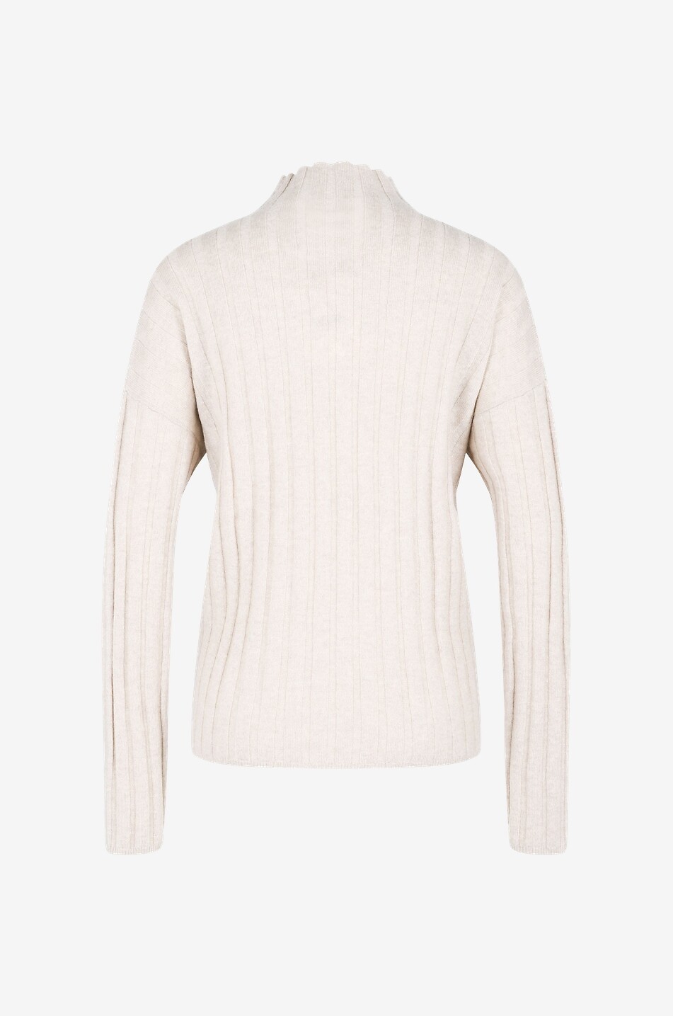 LISA YANG Pullover mit Stehkragen aus Kaschmir Inga Damen Hellbeige 2