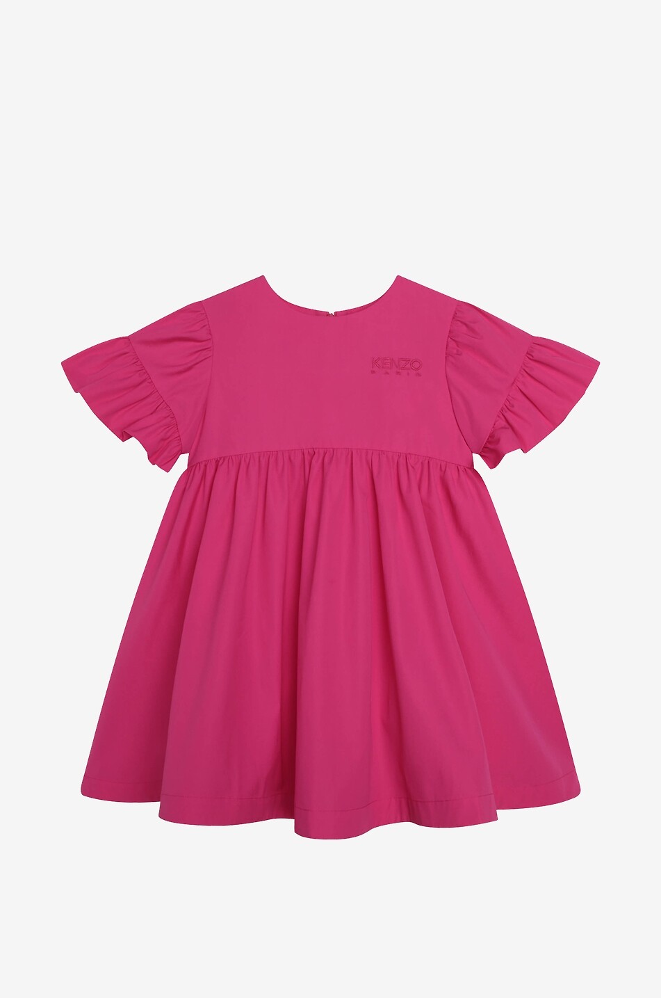 Robe fille à volants brodée KENZO