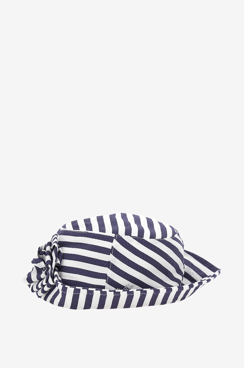 Striped girl's hat