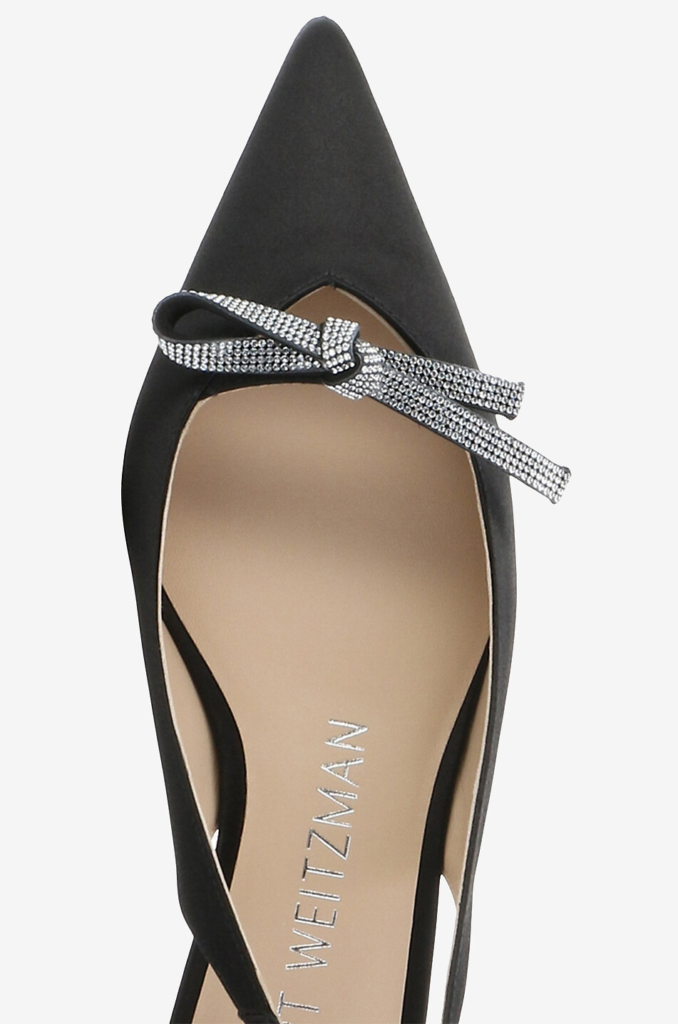 SW Bow Singlback suede ballet flats