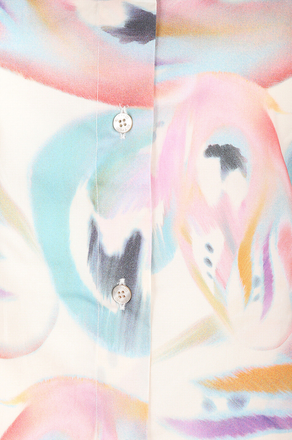 Schmales Hemd mit Print Butterfly Wings