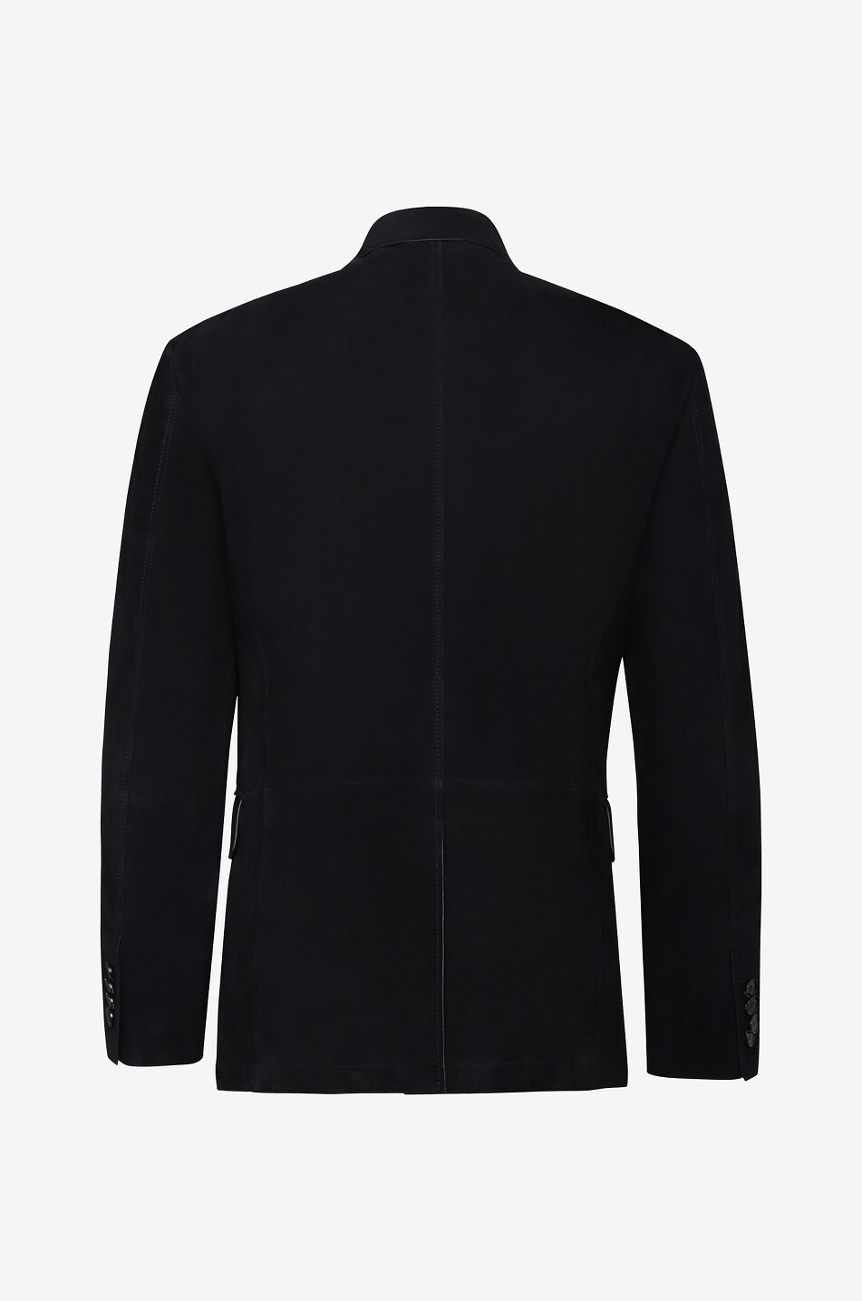 BRIONI Blazer en cuir d'agneau Homme BLEU FONCE 2
