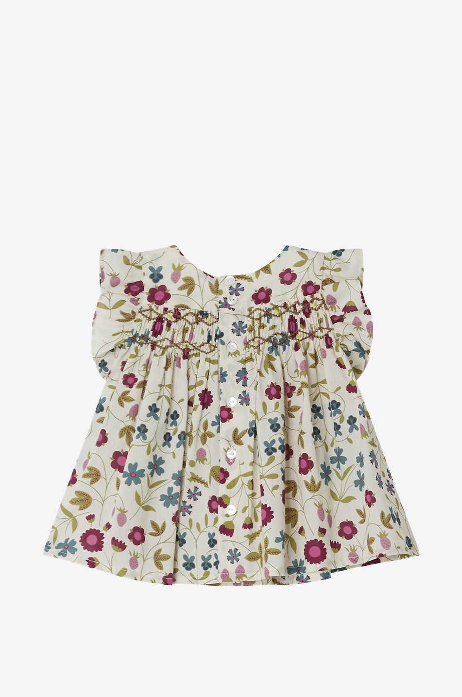 Kurzärmelige Baby-Bluse Naomie