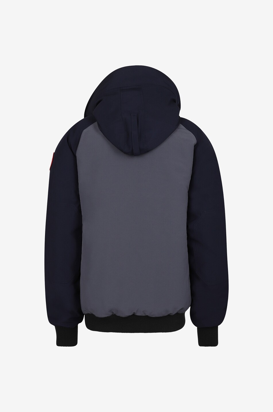 Chilliwack Regeneration bicolour down bomber jacket