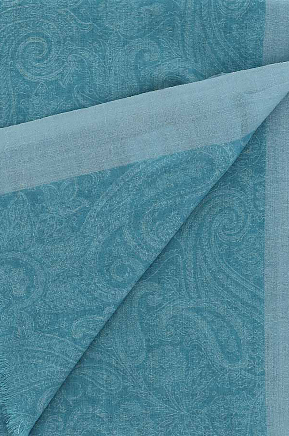 Étole en cachemire fin motif Paisley Agra