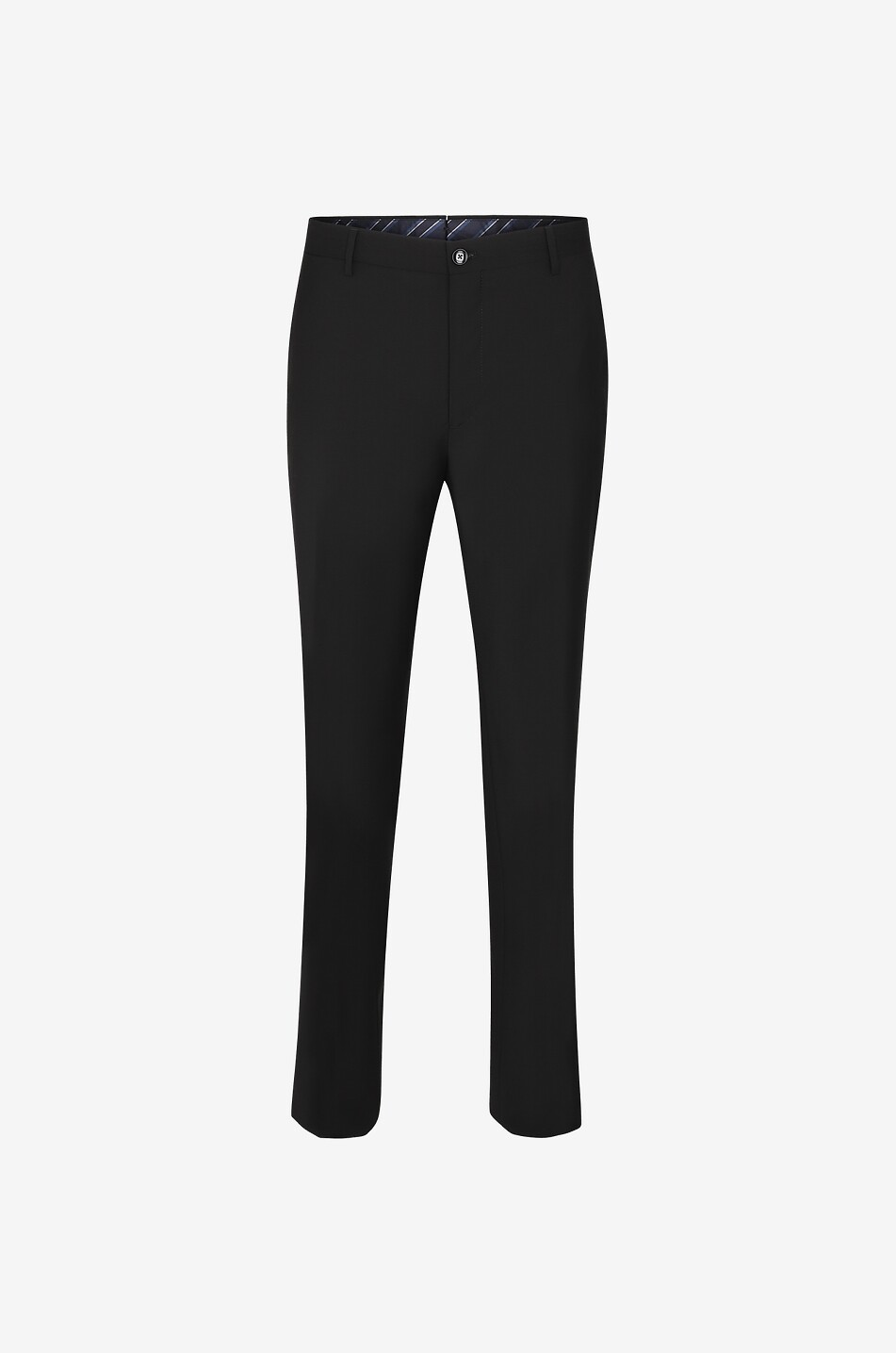 Slim fit wool tuxedo trousers