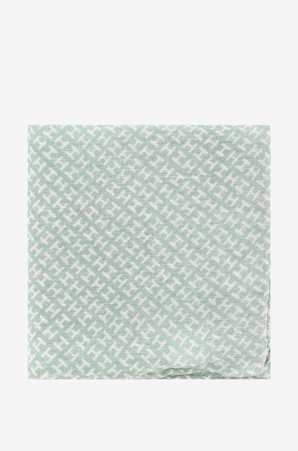 Bade wool and linen pocket square