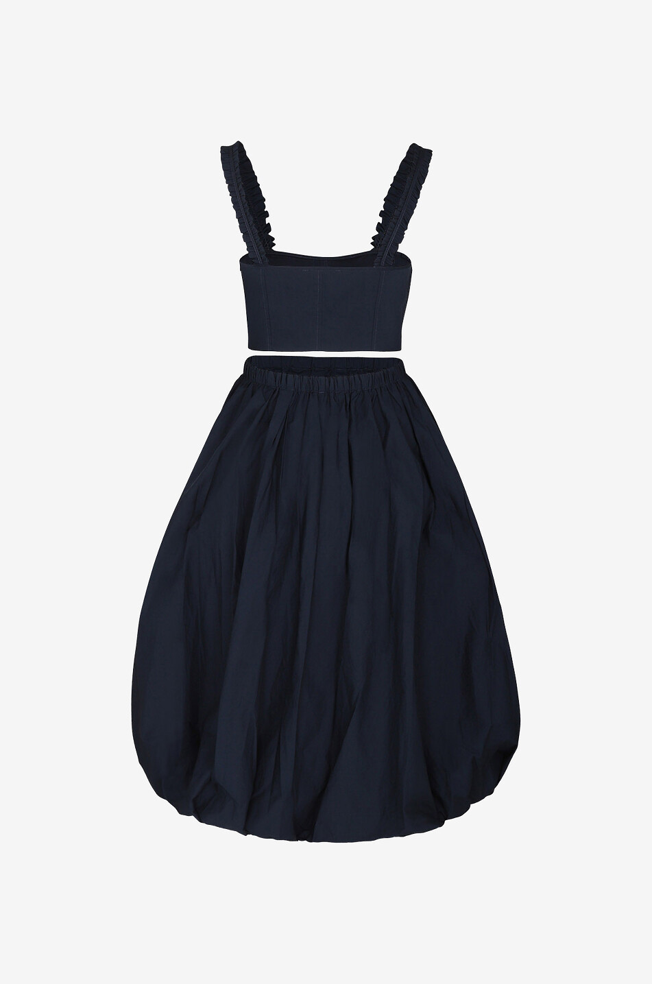 Robe mi-longue en coton Olympia