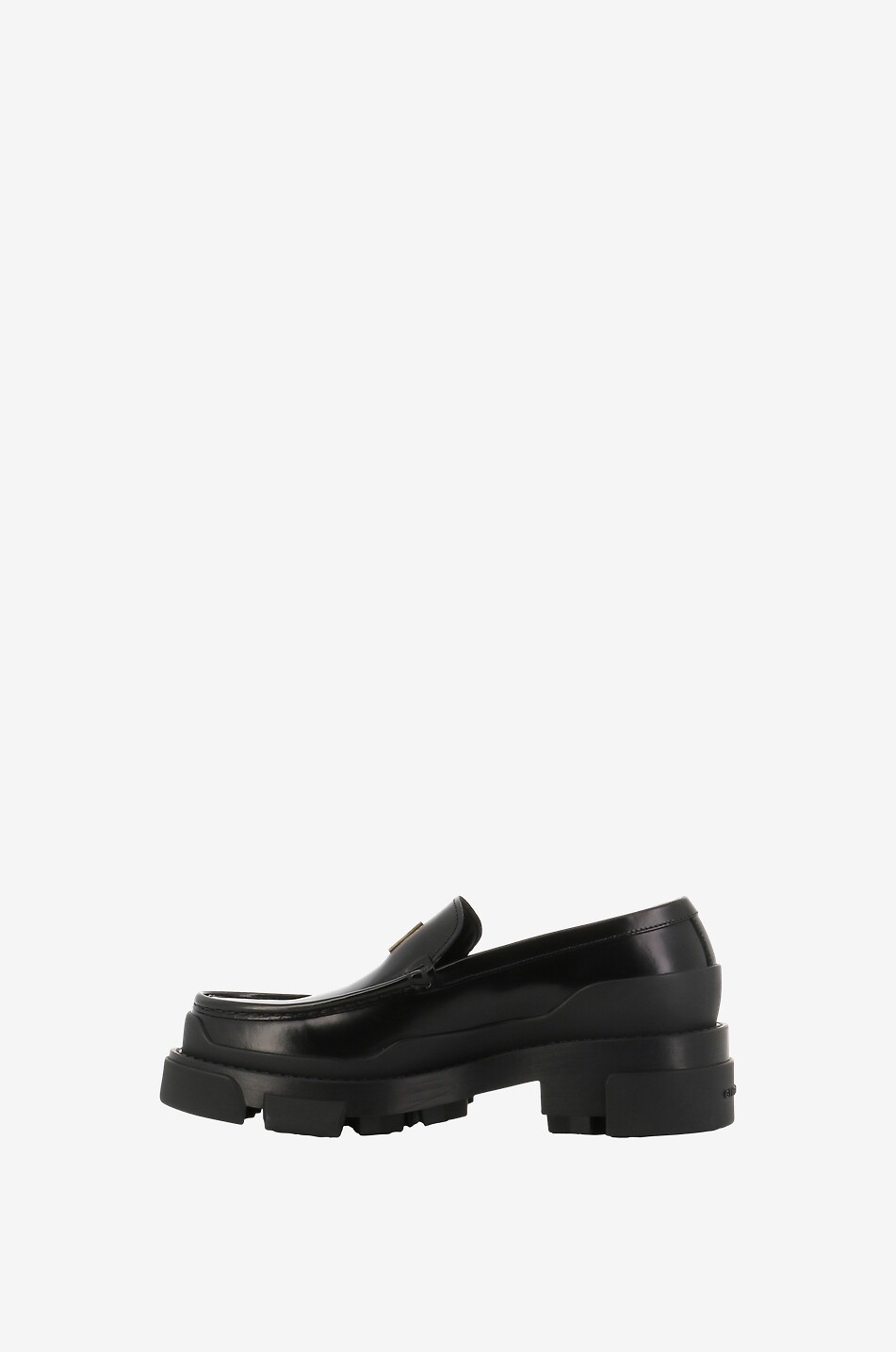 GIVENCHY Terra 4G brushed leather loafers Women BLACK 2