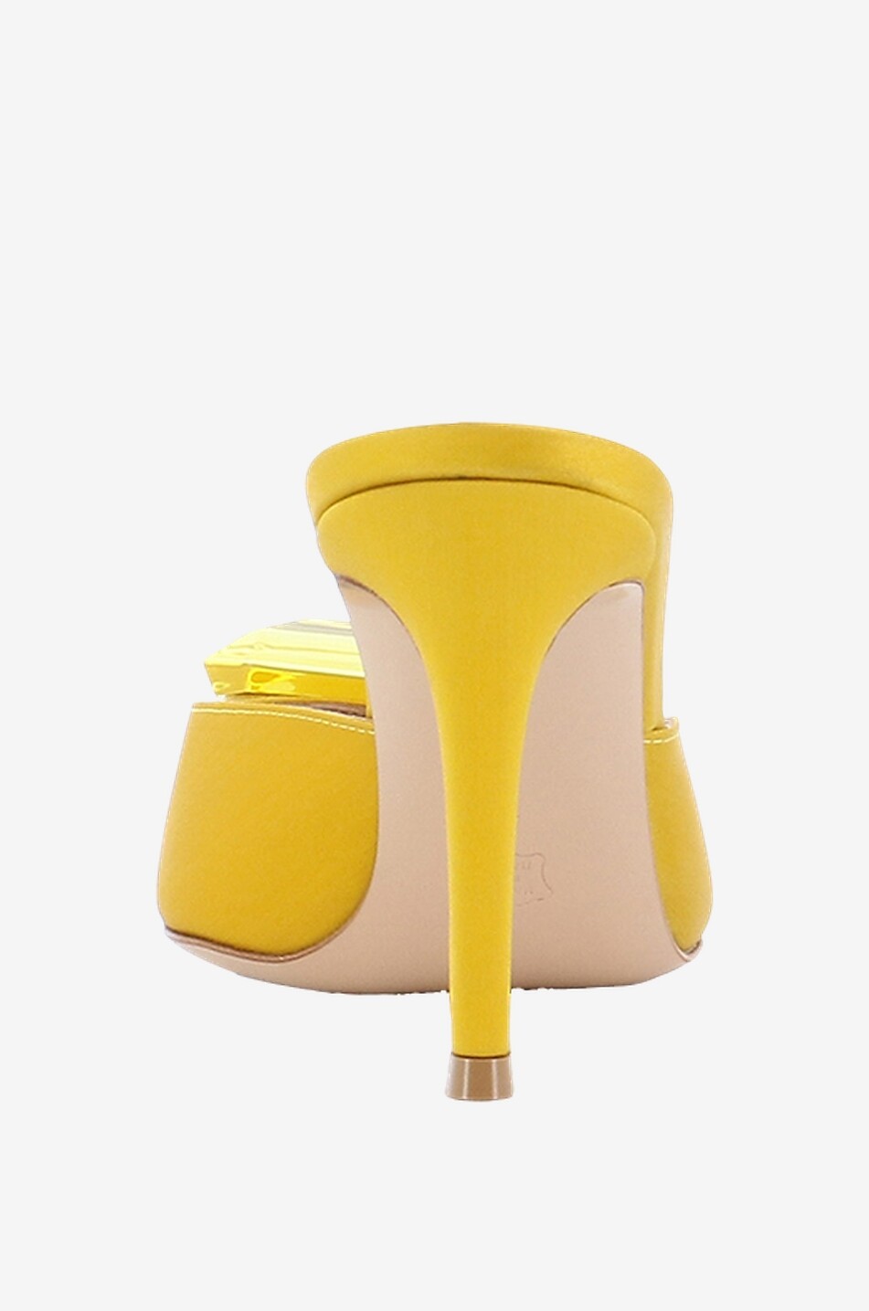 Jaipur 85 heeled mules in satin