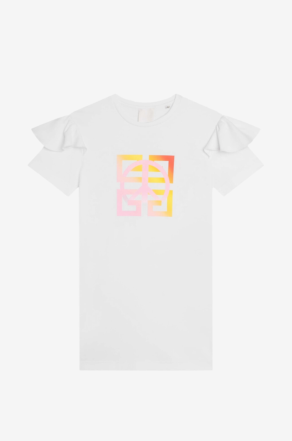 GIVENCHY Mädchen-T-Shirt-Kleid 4G Peace Mädchen WEISS 1
