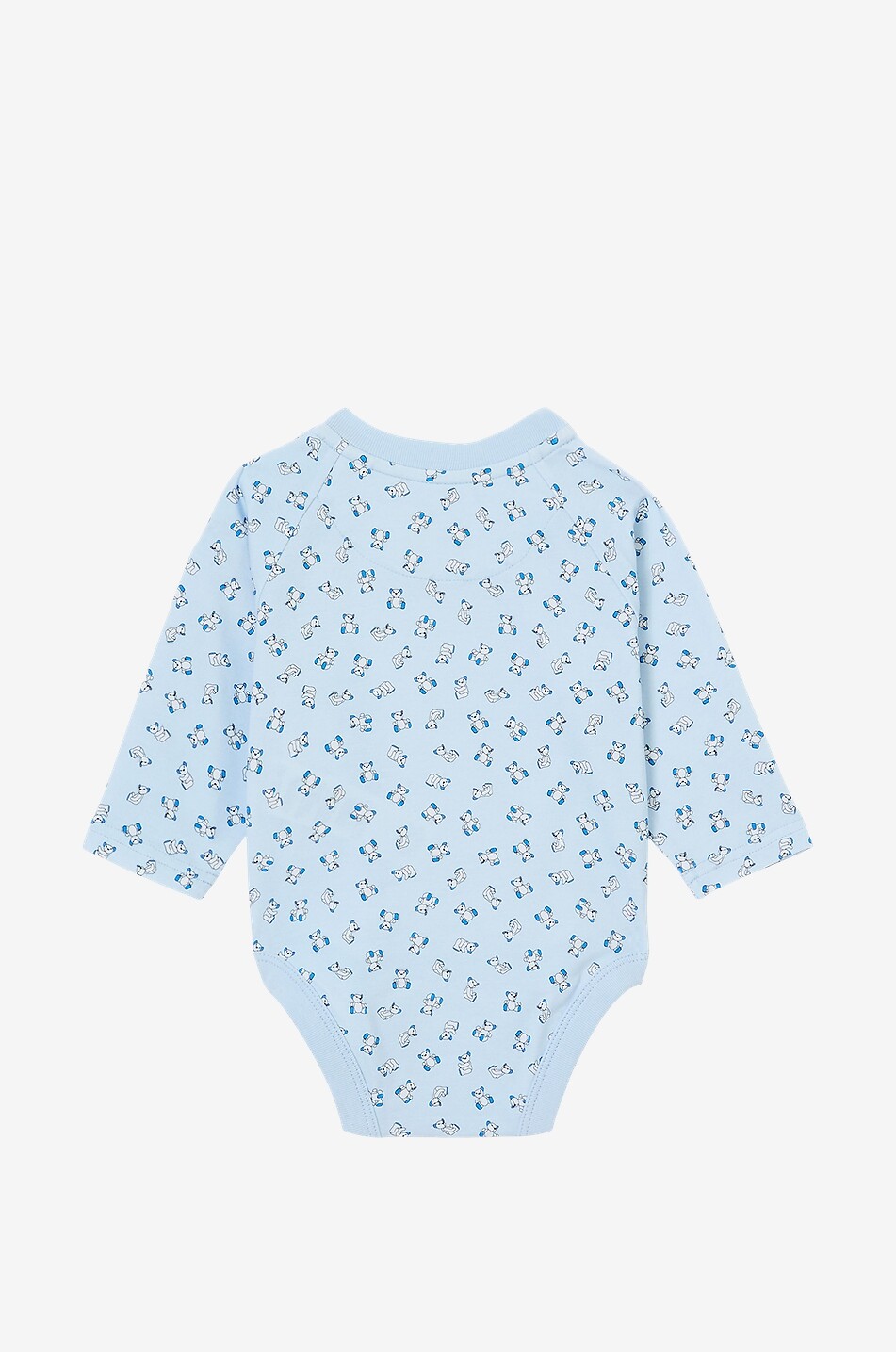 BURBERRY Dreiteiliges Baby-Set Nicolaas Thomas Bear Baby BLAU 9