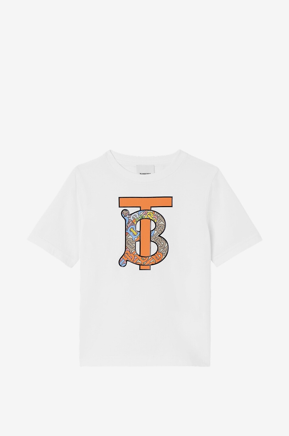 Devan Logo girl s short sleeved T shirt BURBERRY Bongenie Outlet