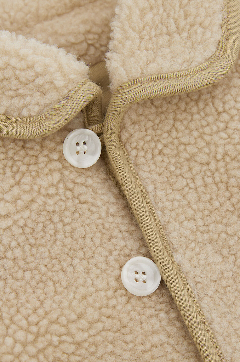 BURBERRY Baby-Plüschjacke Connie Thomas Bear Unisex BEIGE 3