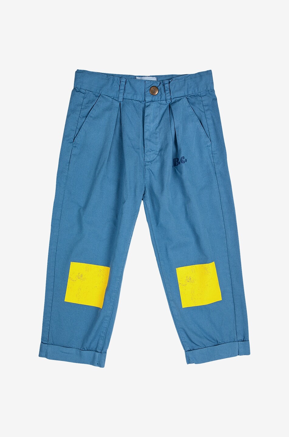 Pantalon chino garçon Color Block
