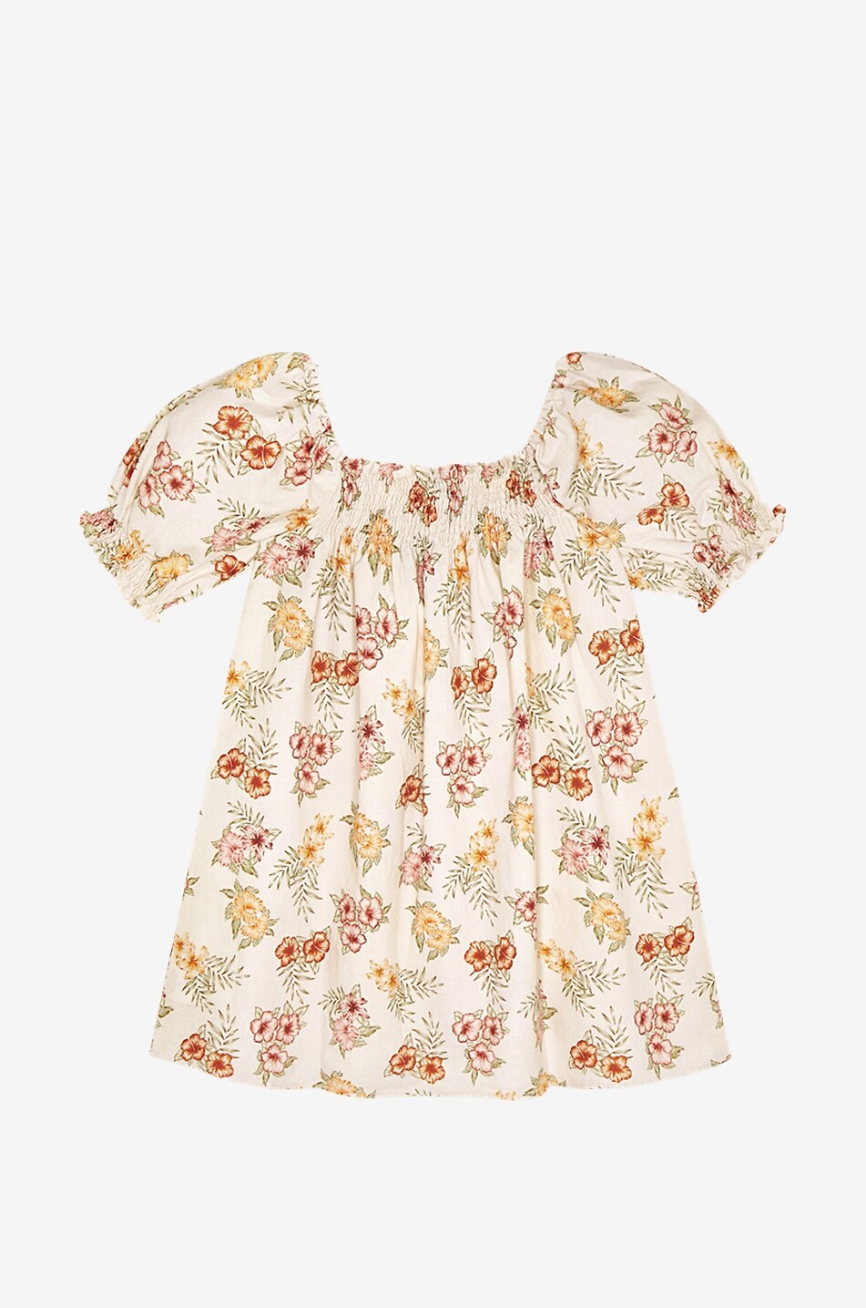 Palermo girl's floral empire dress