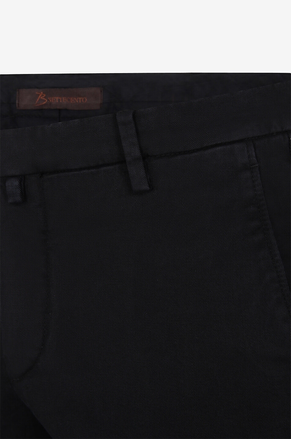 B SETTECENTO Chinohose aus Baumwollmix Herren SCHWARZ 3