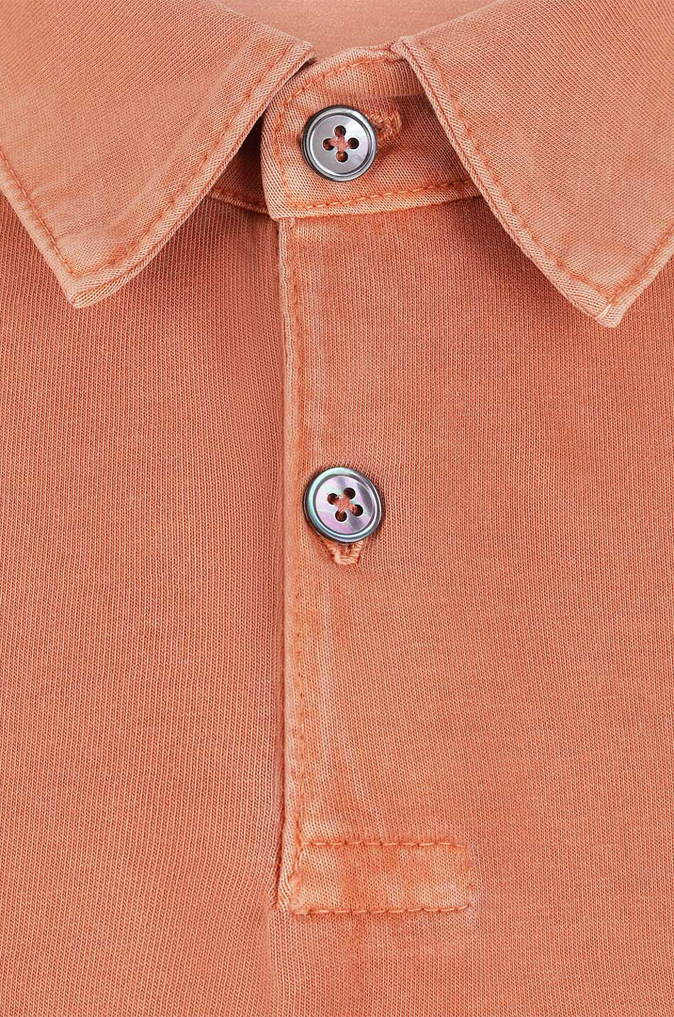 JAMES PERSE Polohemd aus Baumwolle Supima Herren ORANGE 3