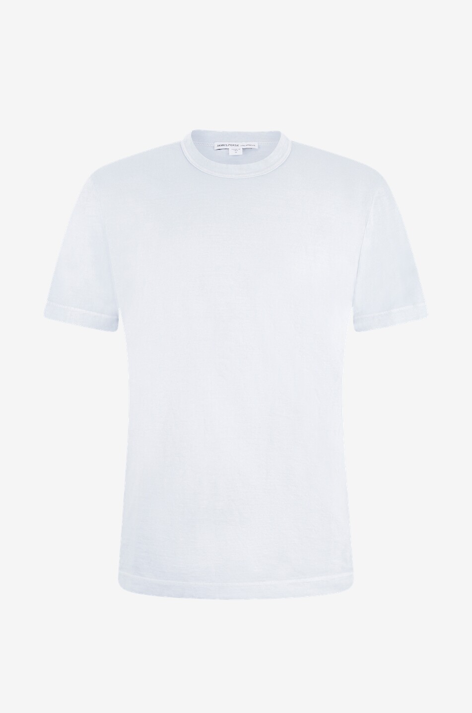 Rundhals-Kurzarm-T-Shirt aus leichtem Jersey