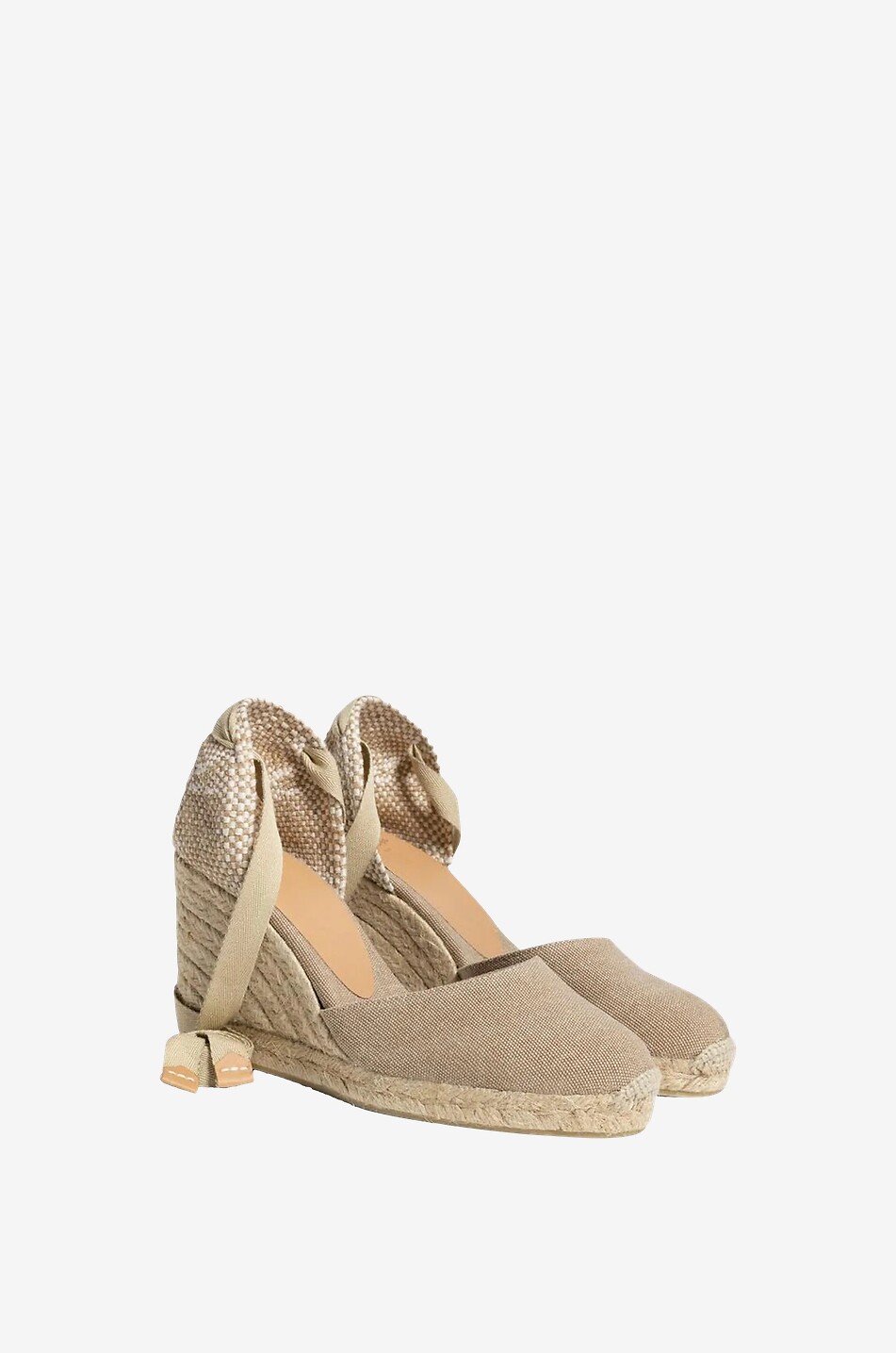 Espadrilles compensees beige best sale