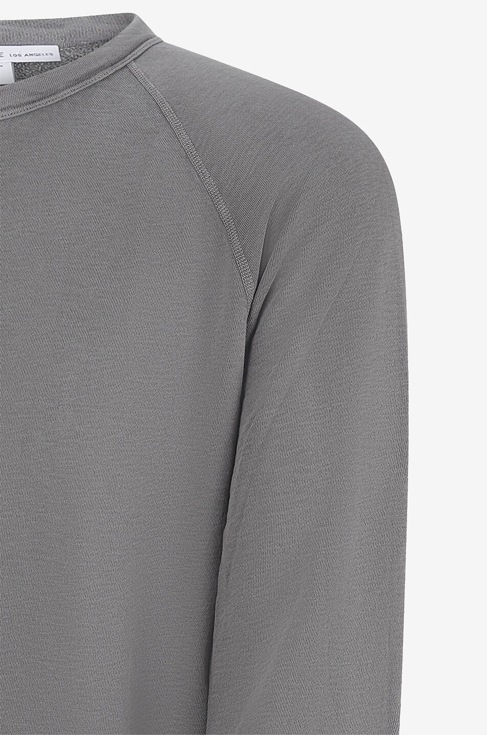JAMES PERSE Sweat-shirt à col rond jersey flammé Homme MARRON 3