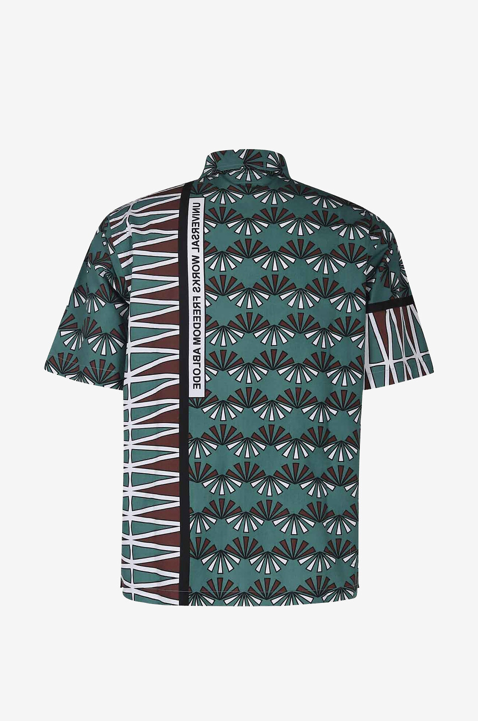 Road Trip craphic cotton short-sleeved shirt