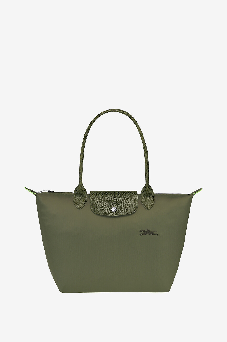 Le Pliage Green M Recycled canvas shopping bag