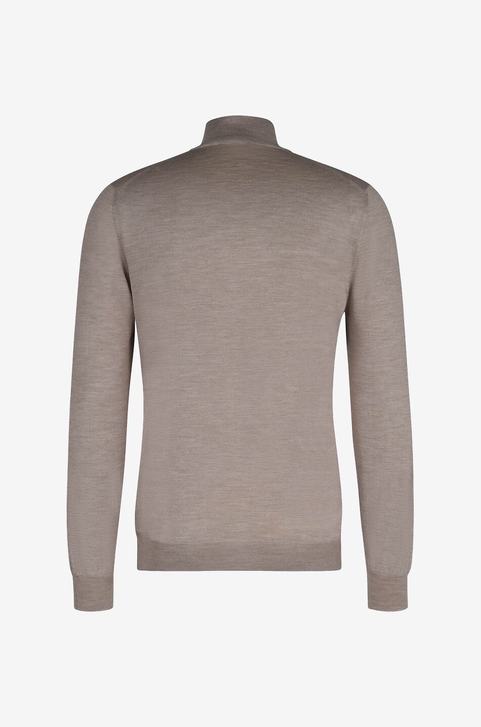 BONGÉNIE Feinstrick-Cardigan aus Wolle und Seide mit Stehkragen Herren BEIGE 2