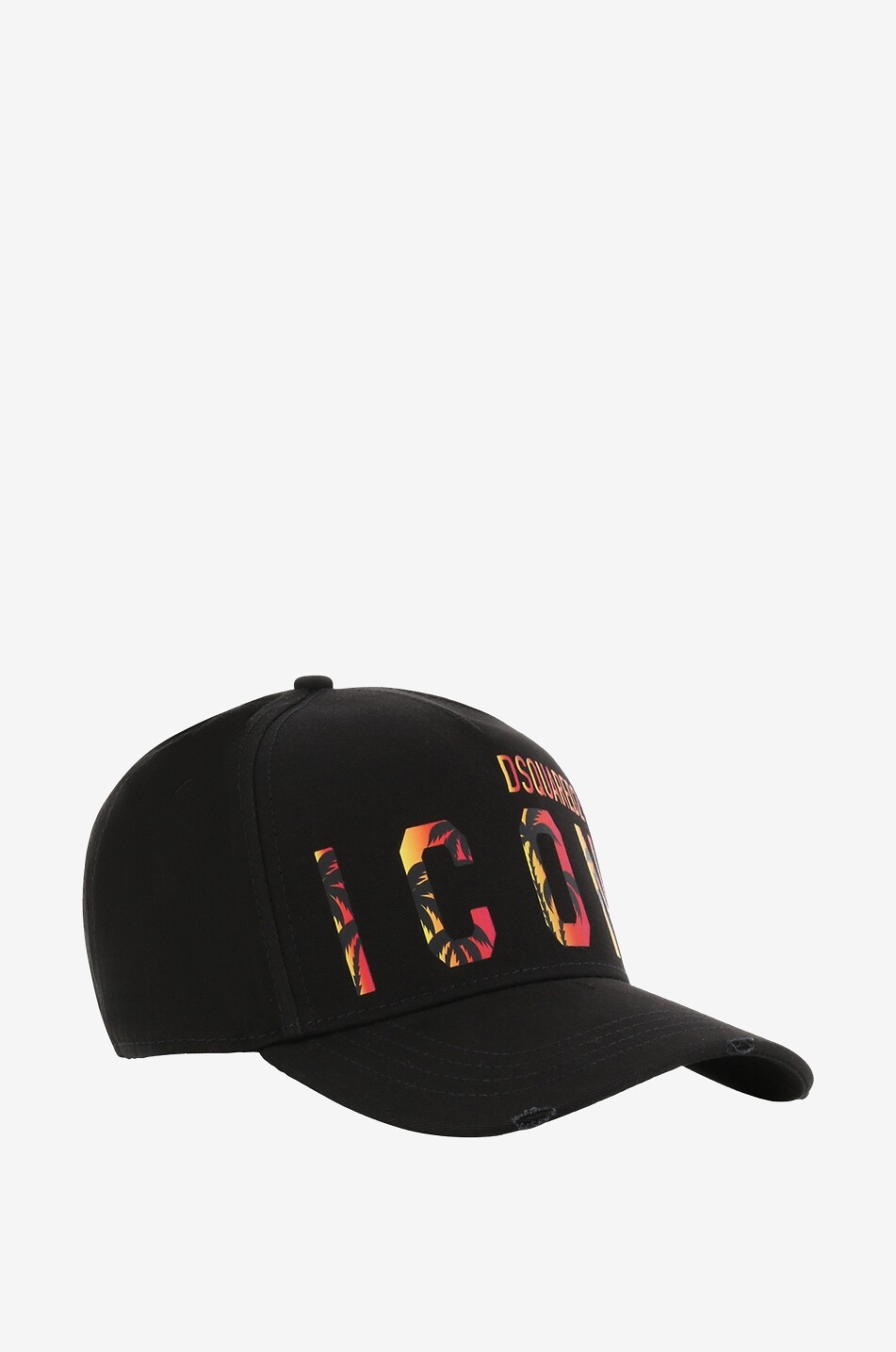 DSQUARED2 Icon Sunset gabardine baseball cap Men BLACK 2