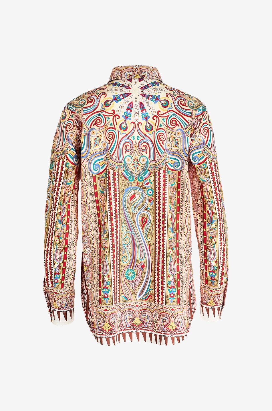 ETRO Schmales Hemd mit psychedelischem Paisley-Print Damen ROT 2