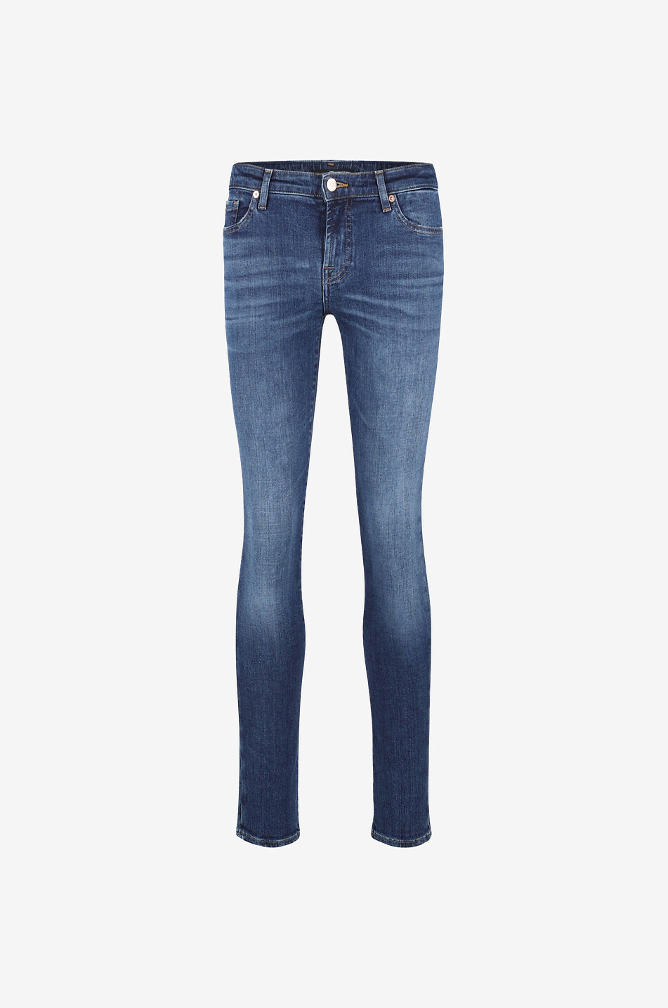 7 FOR ALL MANKIND Pyper cotton slim fit jeans Women MEDIUM BLUE 1