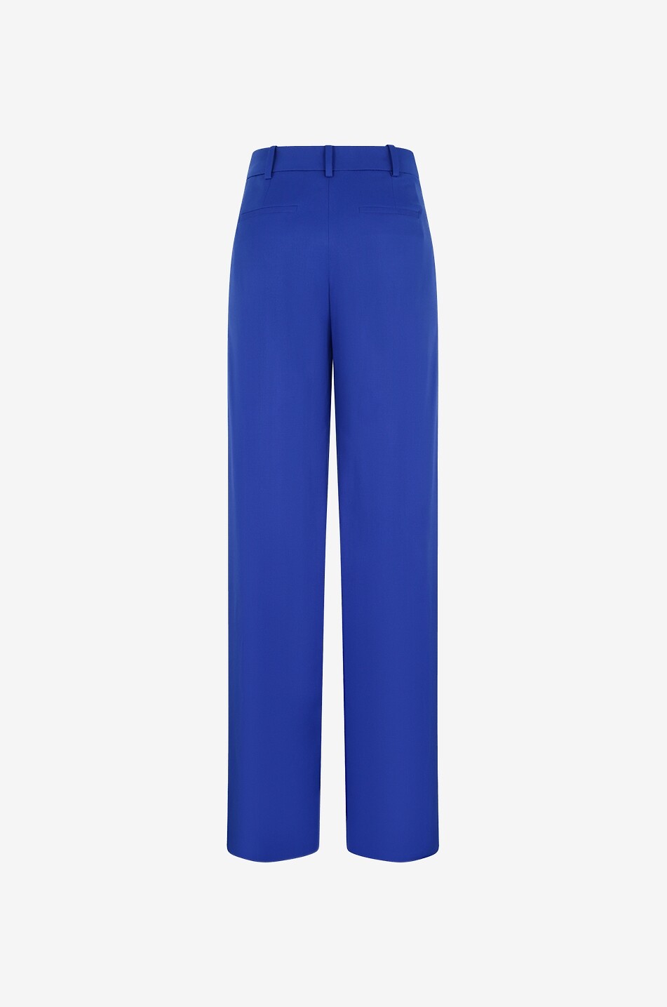 THE ATTICO Jagger virgin wool straight leg trousers Women BLUE 2
