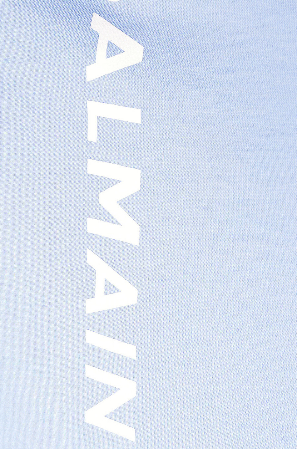 BALMAIN Oversize-Kurzarm-T-Shirt mit Logo-Print im Rücken Herren HELLBLAU 3