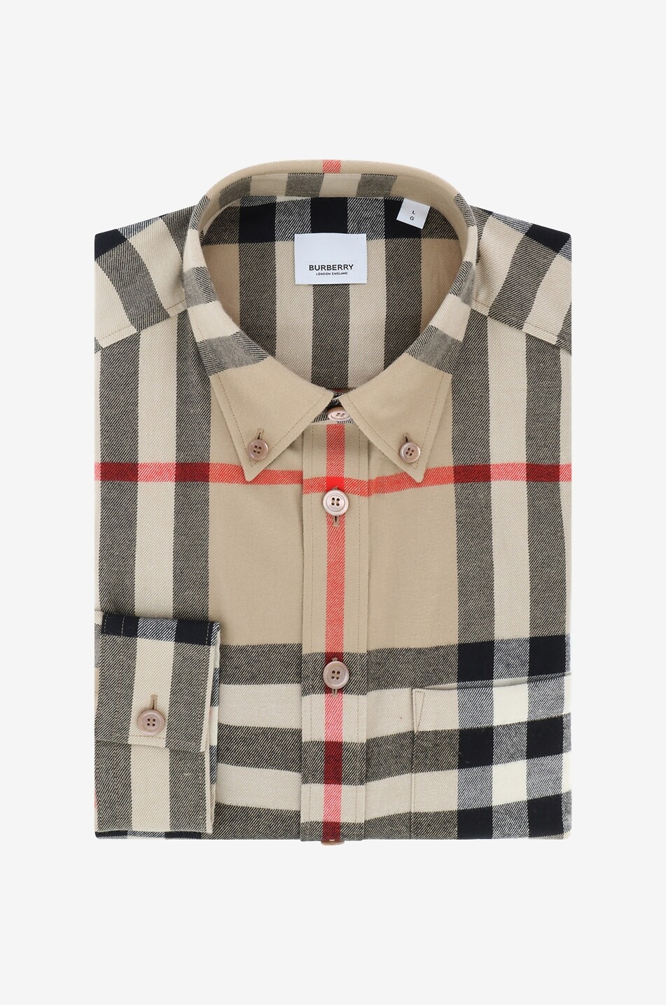 Castland checked flannel shirt