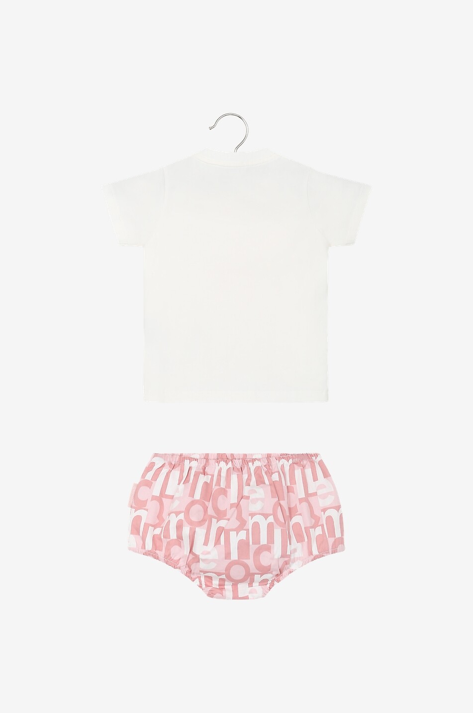 MONCLER Ensemble bébé T-shirt et short Bébé BLANC 2