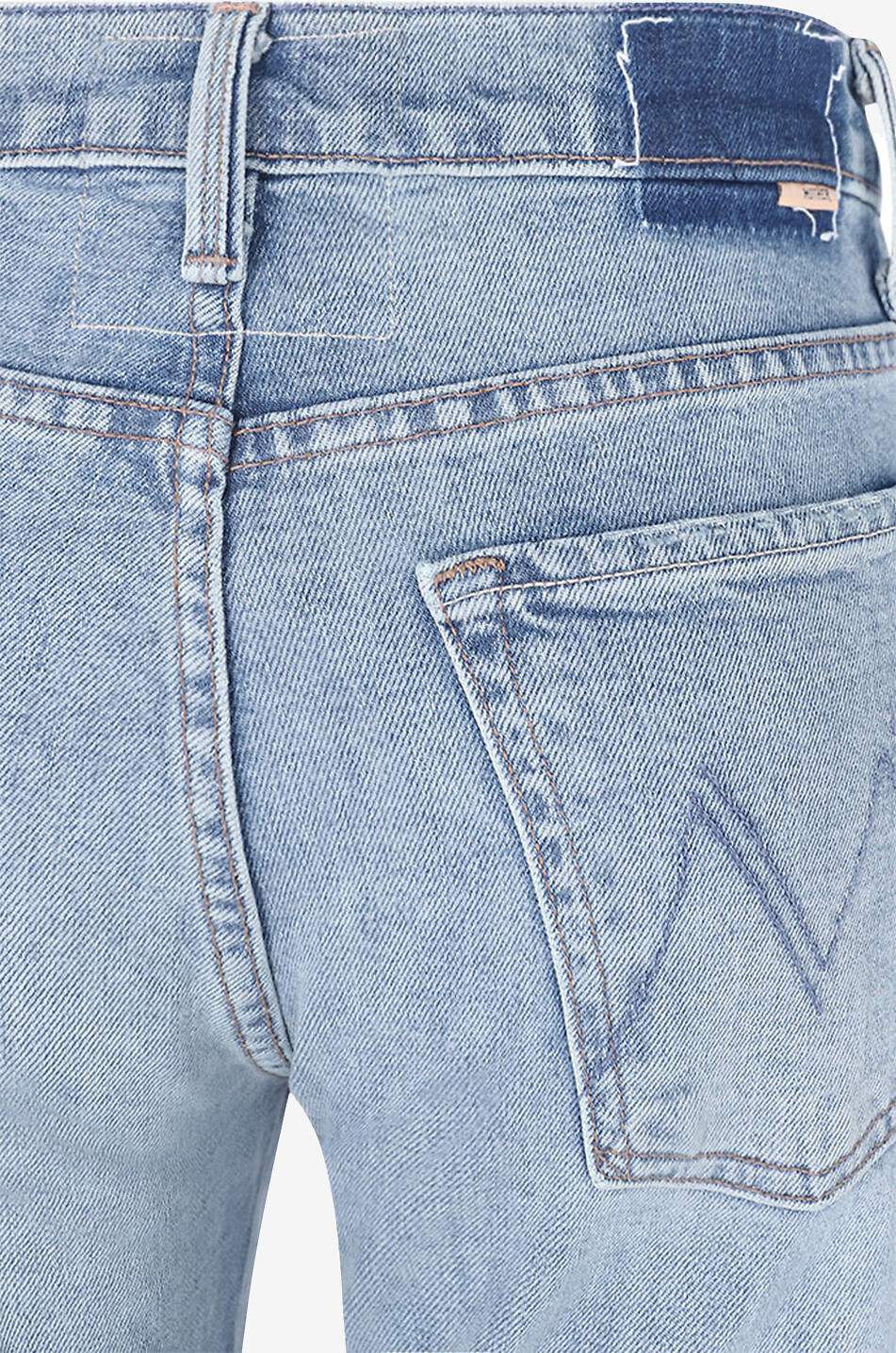 Jean droit en coton High Waisted Hiker Hover