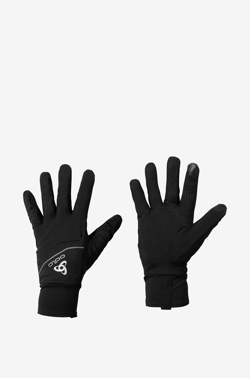 ODLO Sporthandschuhe Intensity Cover Safety Light Unisex SCHWARZ 1