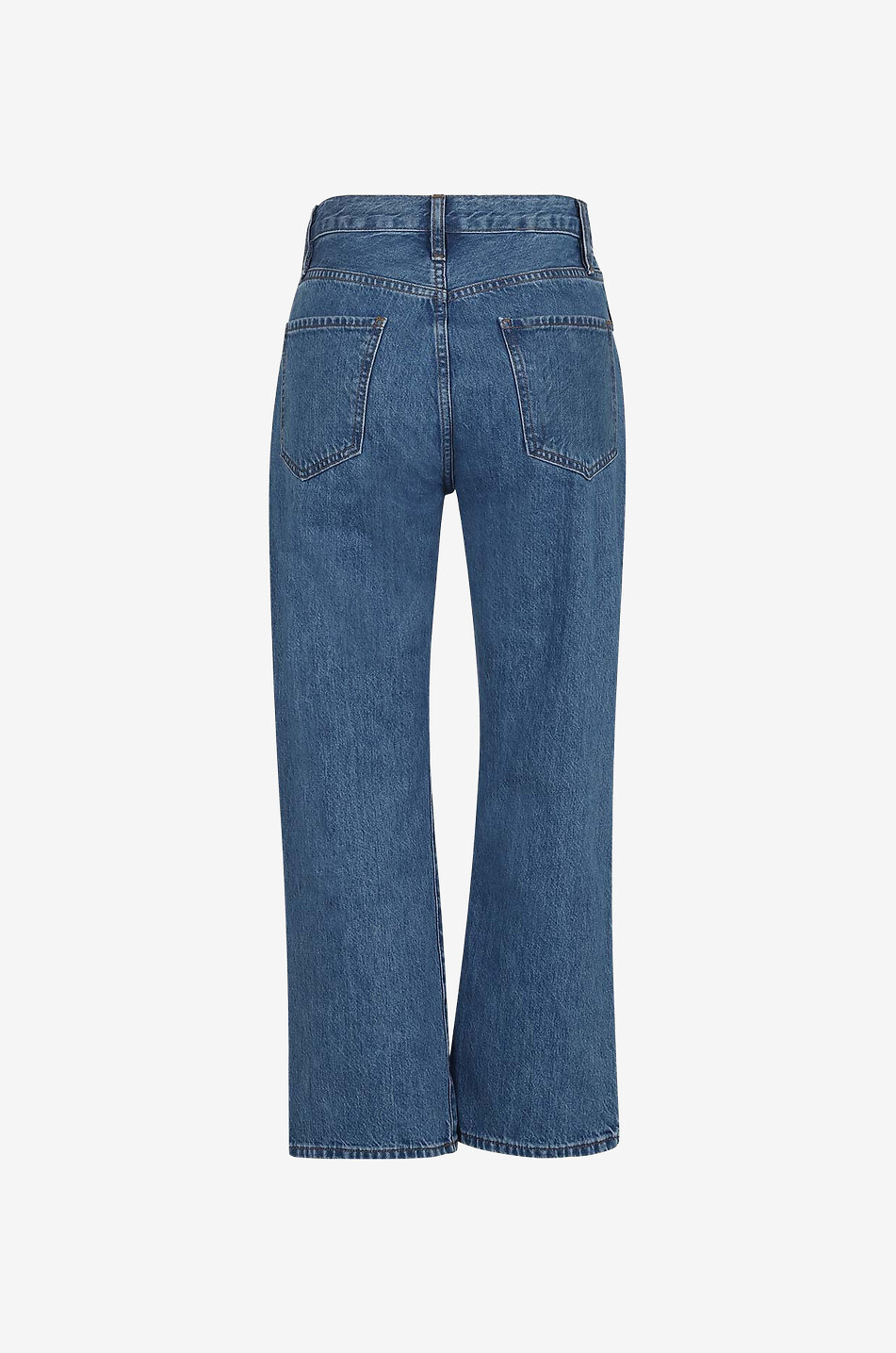 Jeans aus Baumwolle Le Jane Cropped Double Waistband