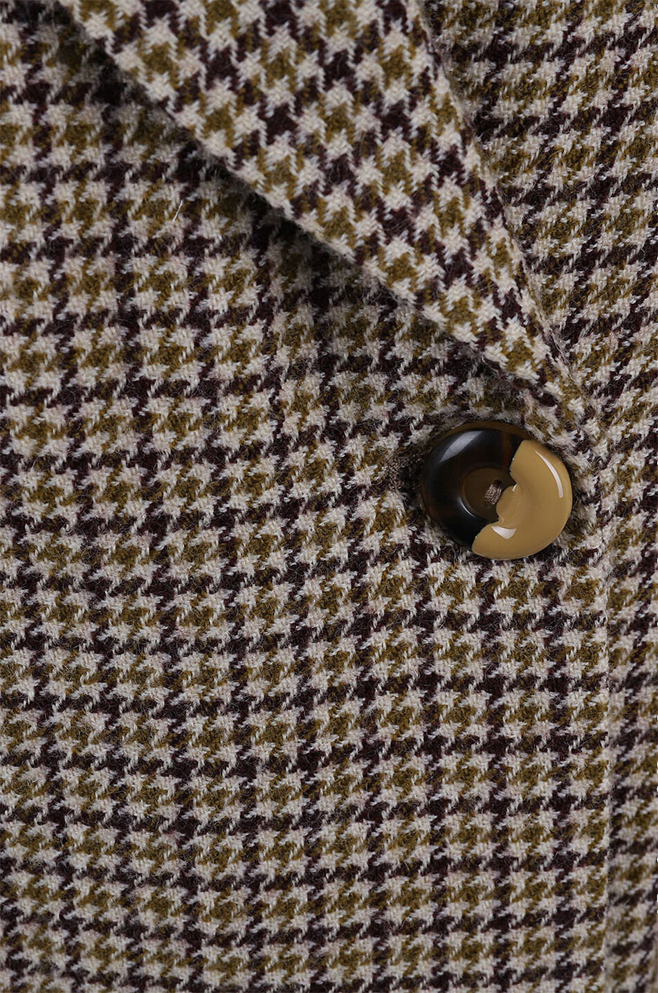 Manteau oversize motif pied-de-poule Faroe
