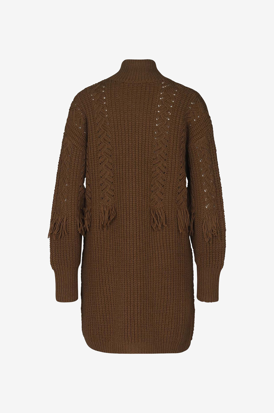 VANESSA BRUNO Vereni virgin wool mini dress Women COGNAC 2