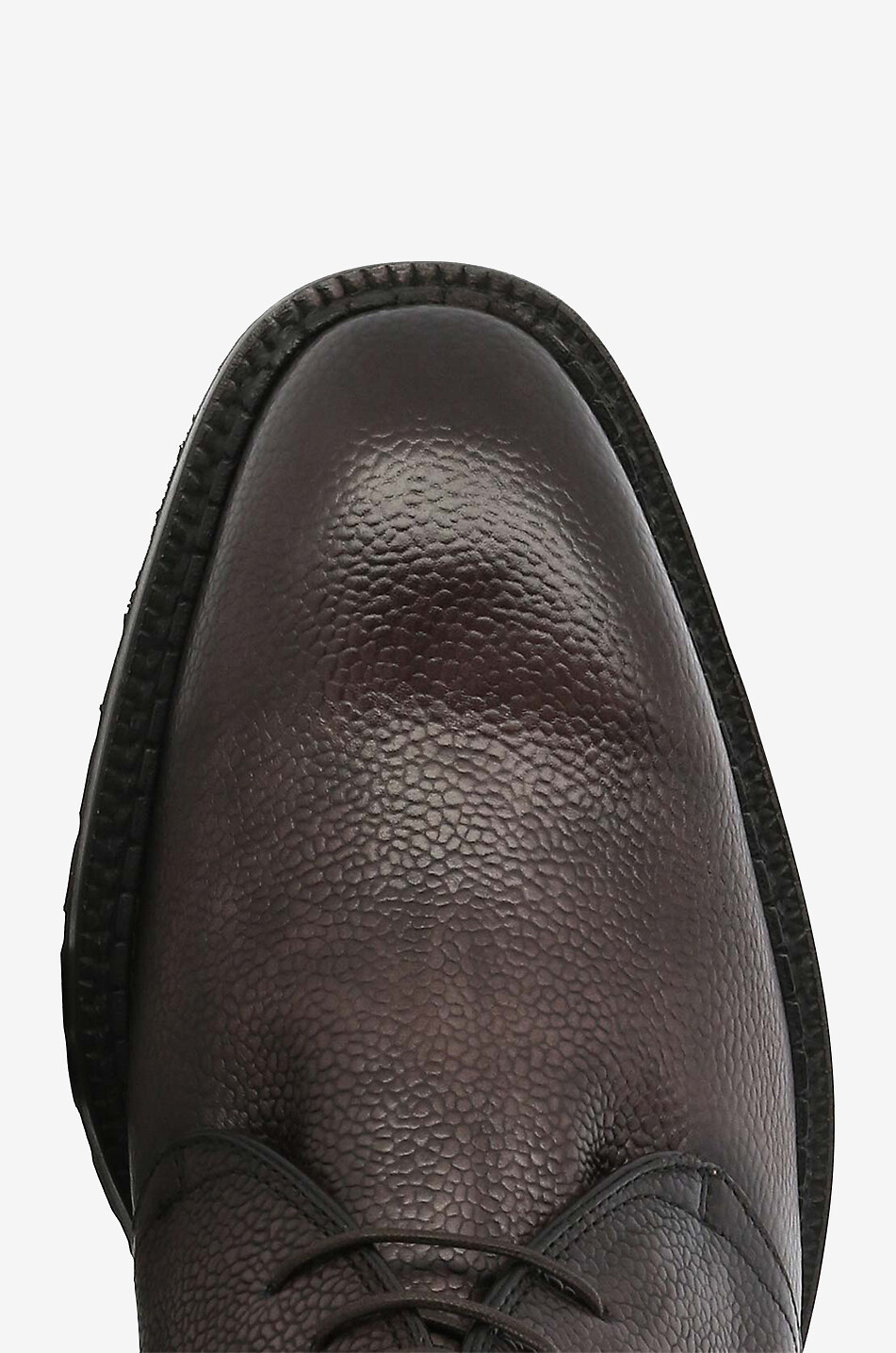 BARRETT Chaussures à lacets montantes en cuir grainé doublées Homme MARRON MOYEN 5
