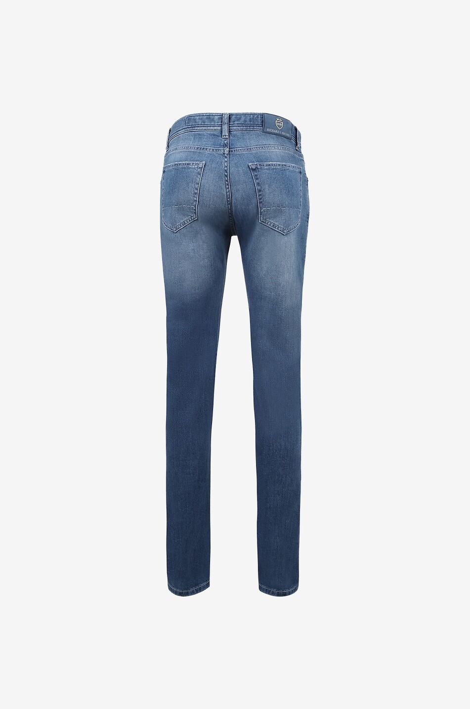 RICHARD J. BROWN Jean droit en coton Tokyo Homme BLEU MOYEN 2