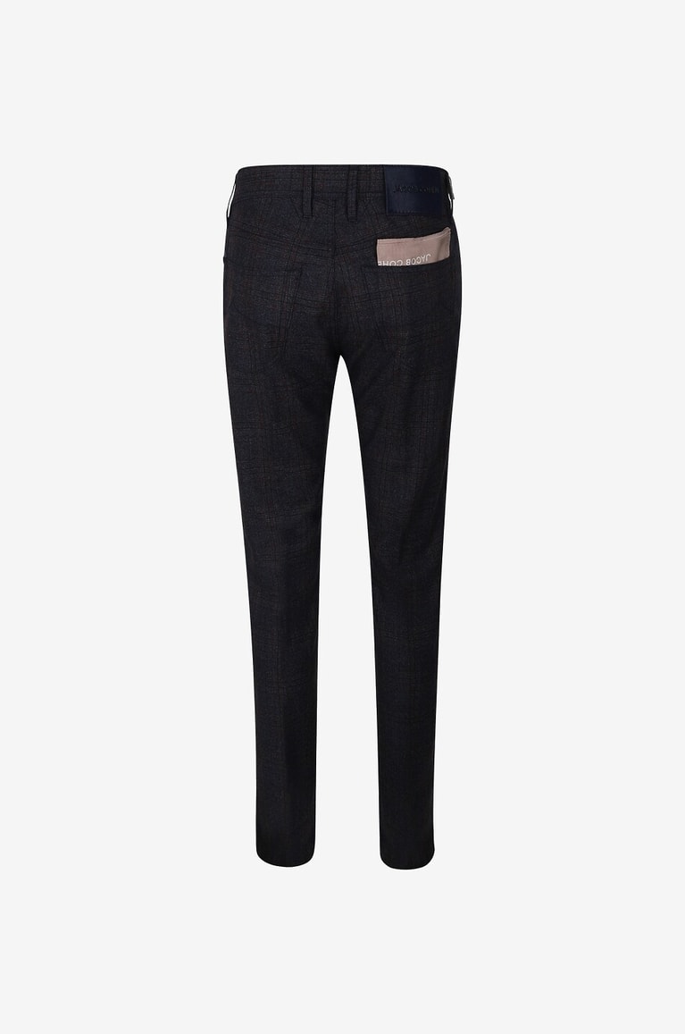 JACOB COHEN Jean droit en laine vierge Bard Homme BLEU MOYEN 2
