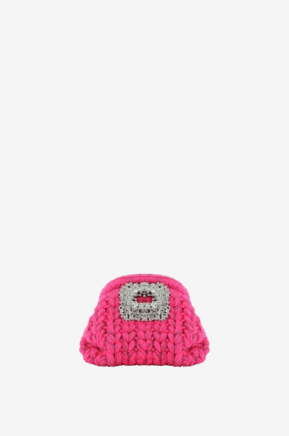 Pochette en maille et lurex Mama