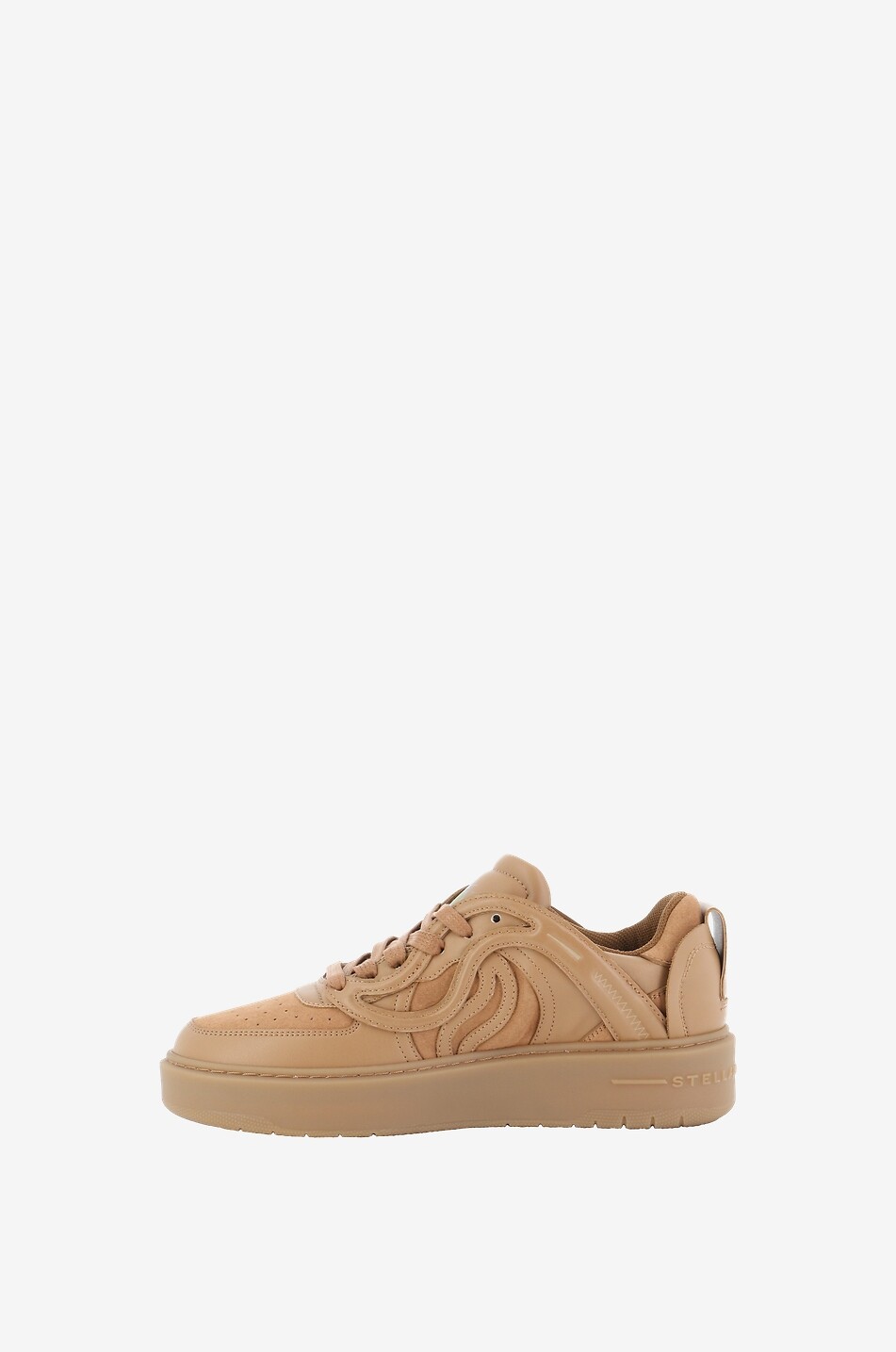 Baskets basses a lacets en daim et cuir synthetiques S Wave