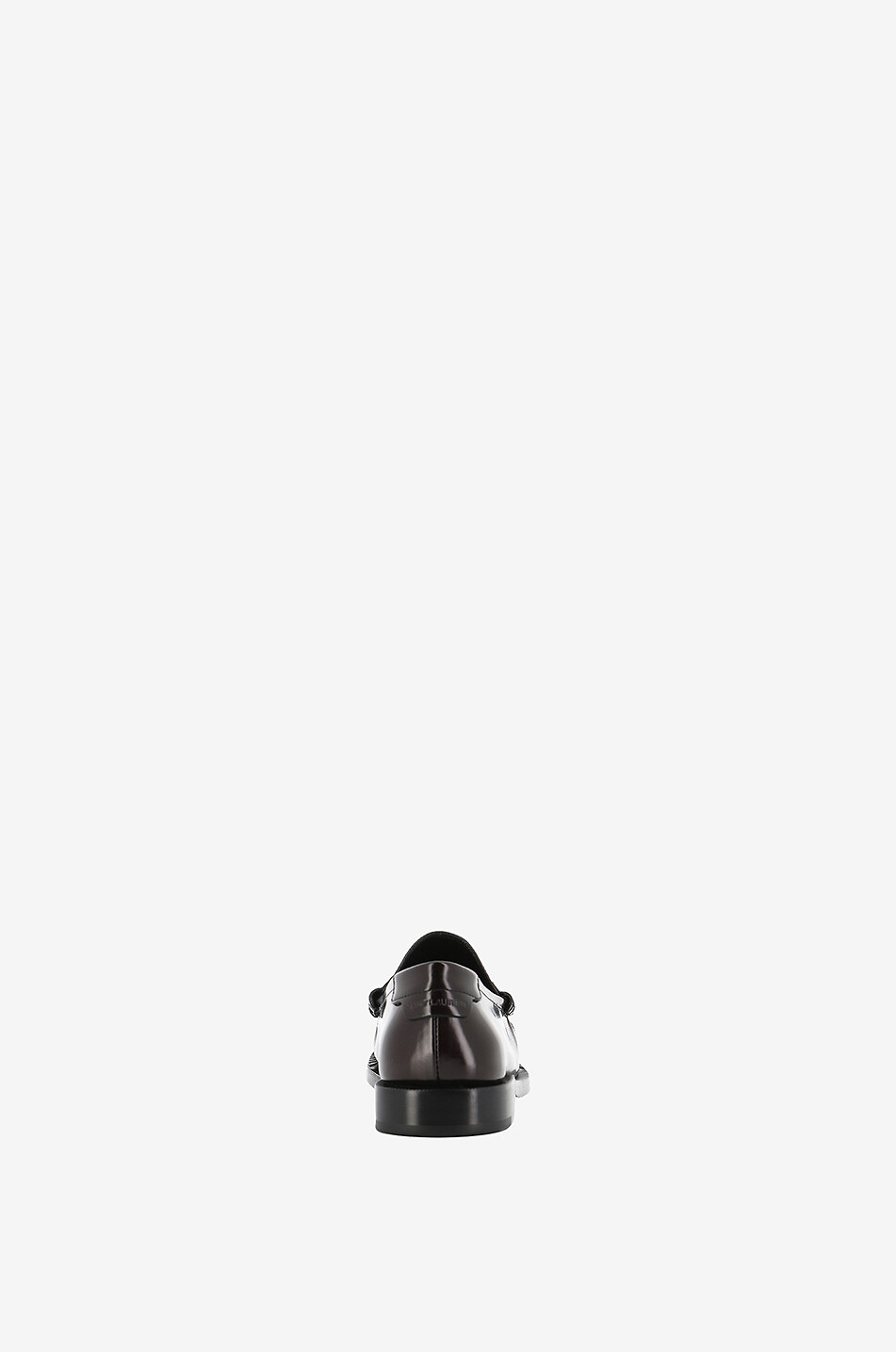 SAINT LAURENT PARIS Le Loafer 15 patent leather shoes Women DARK RED 4