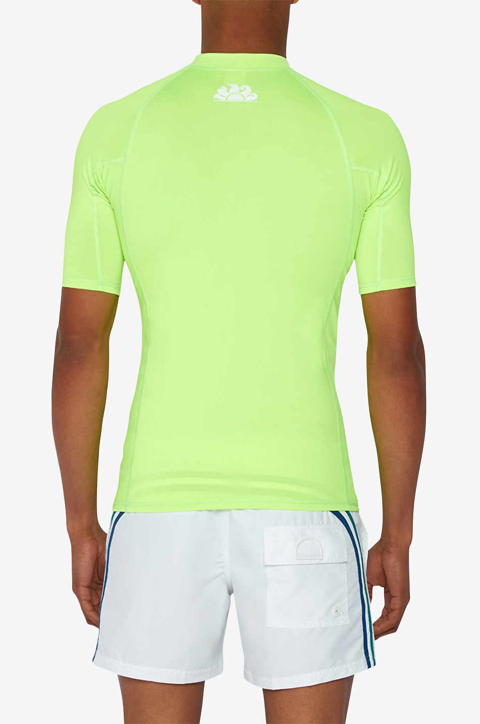 SUNDEK Kurzärmeliges UV-Schutz-T-Shirt Herren Farblos 3