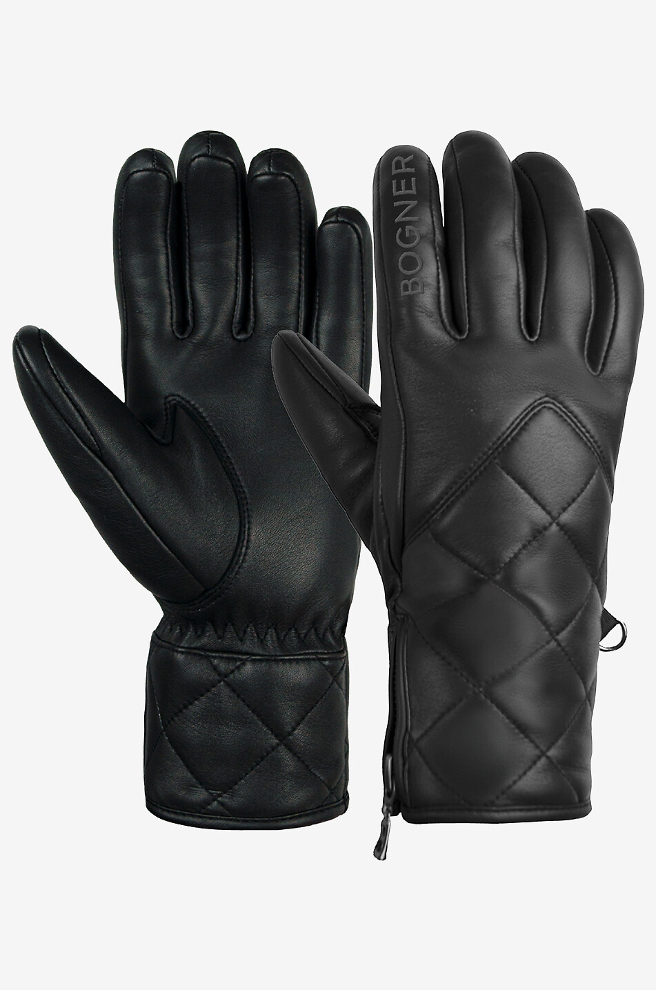 BOGNER Gestepte Skihandschuhe Dana Damen SCHWARZ 3