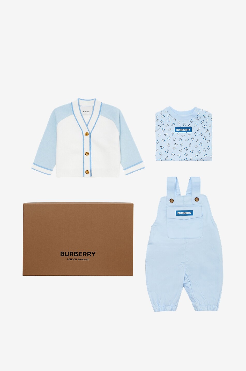 Nicolaas Thomas Bear three-piece baby set